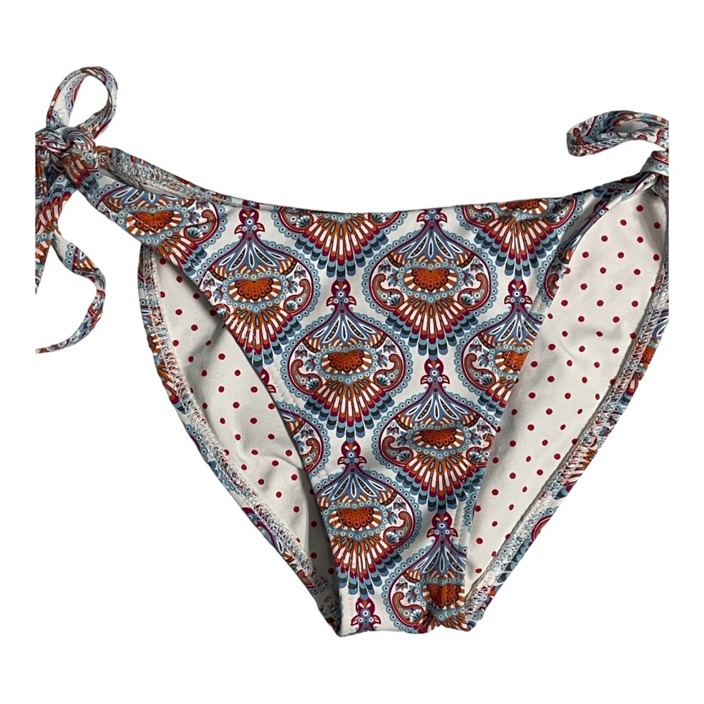 LETARTE MAUI HAWAI String Biking Bottom (Tie Sides). Fully Lined. XS